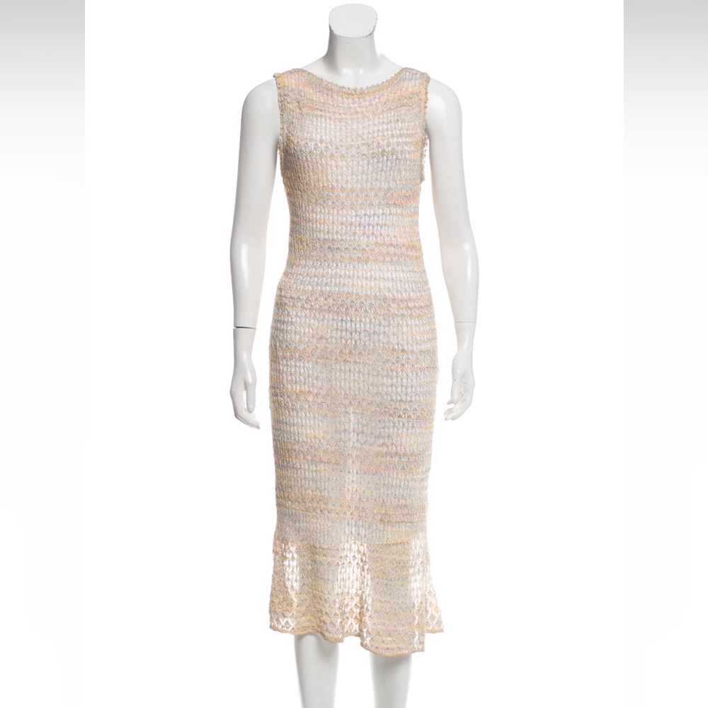 Missoni knit midi dress